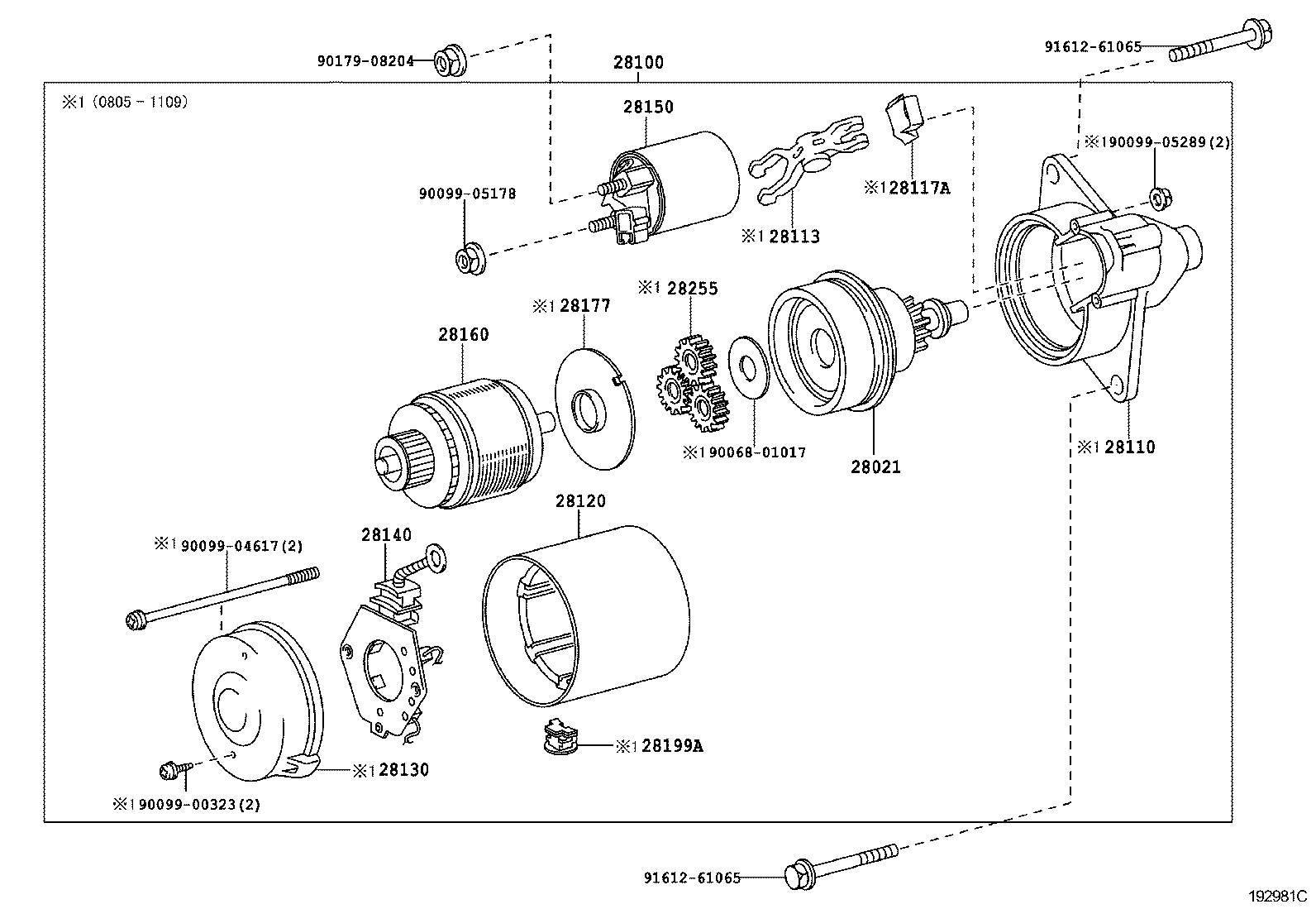  YARIS CHINA |  STARTER