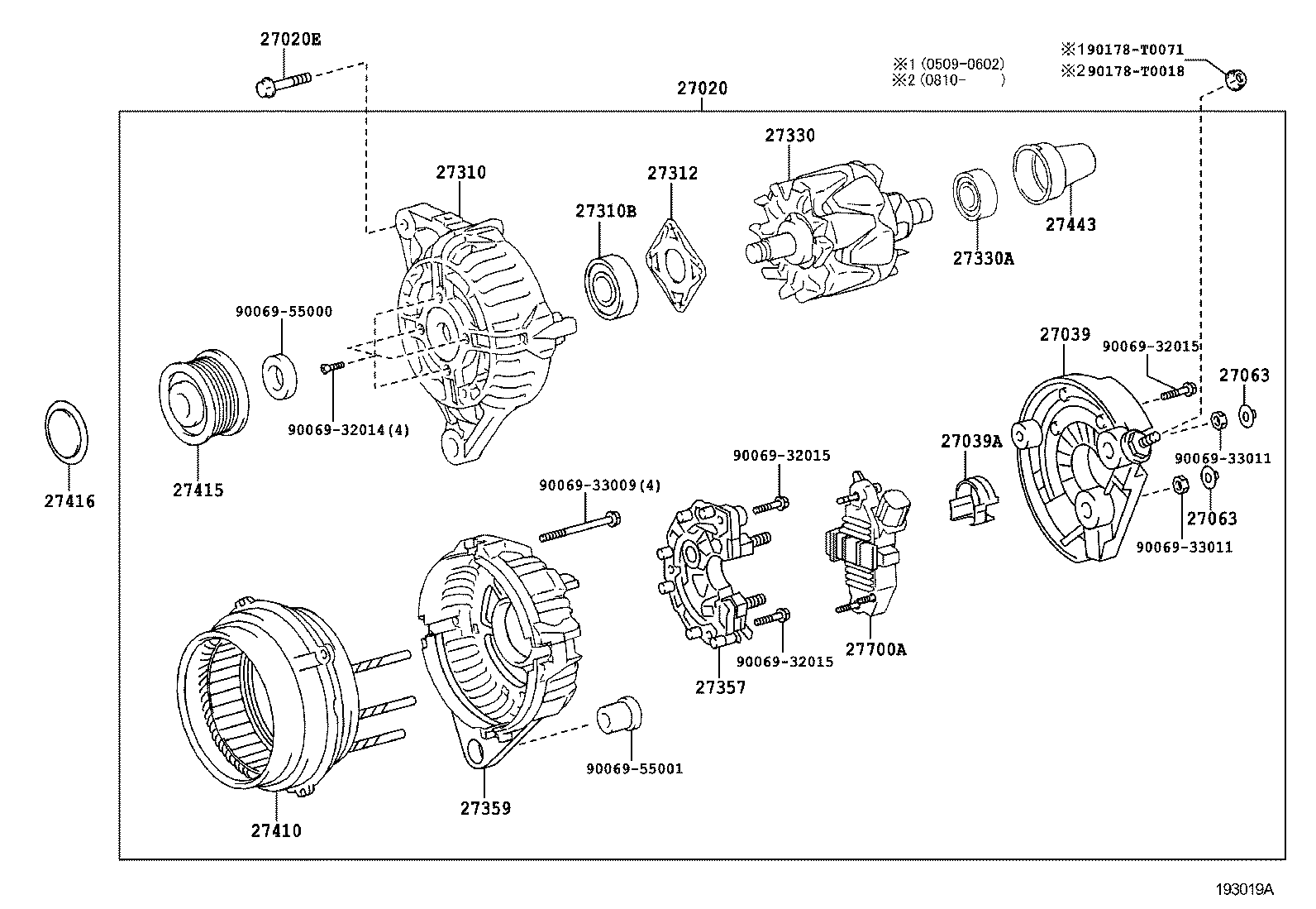  FORTUNER |  ALTERNATOR