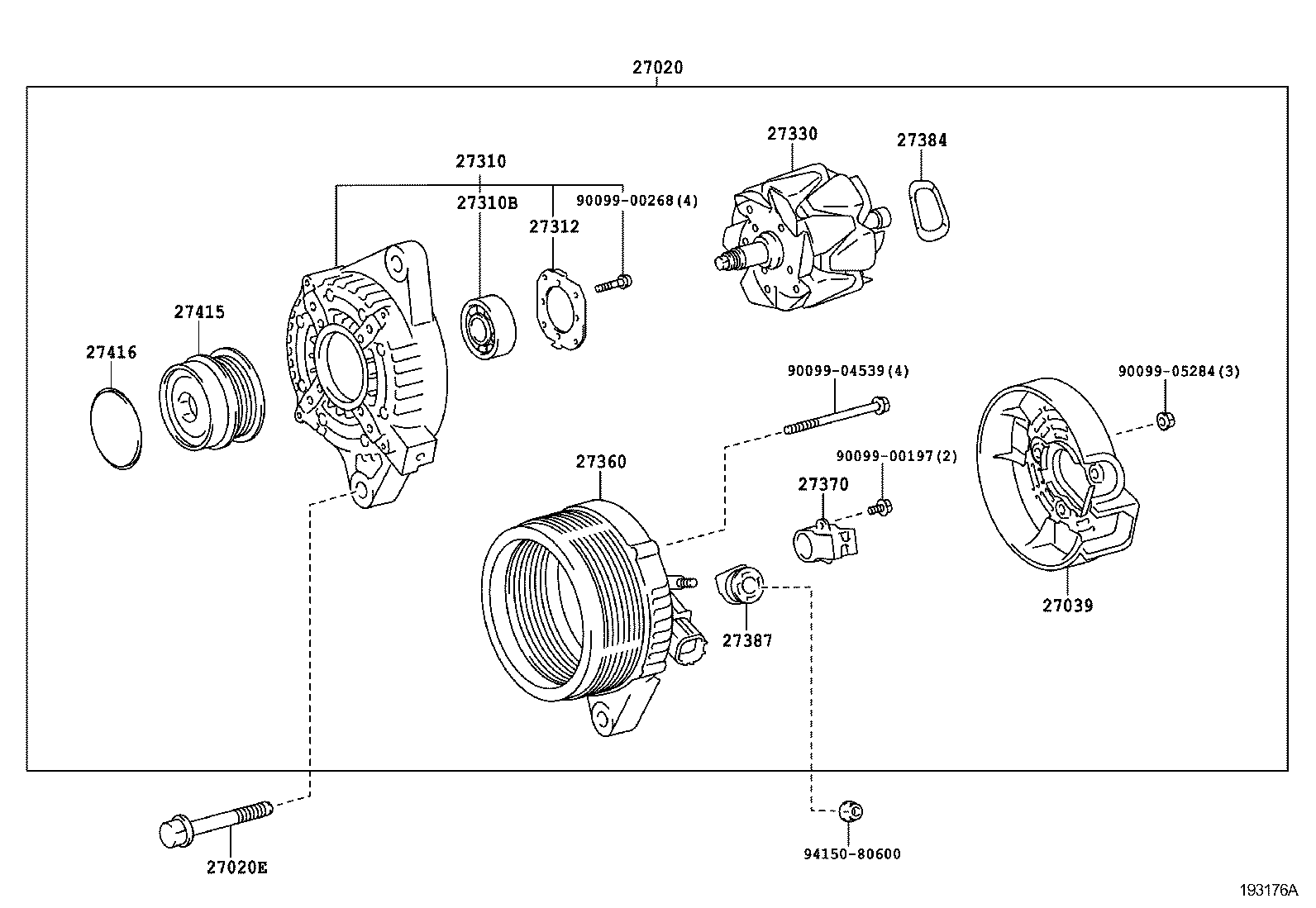  RAV4 |  ALTERNATOR