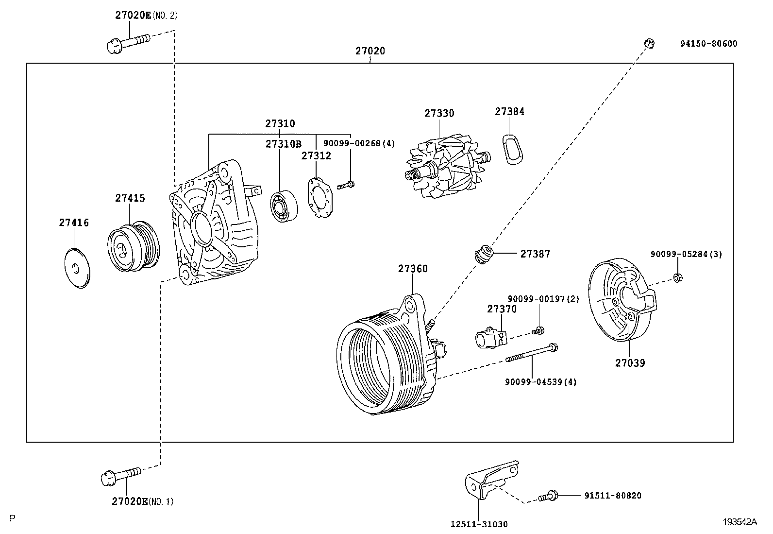  RAV4 |  ALTERNATOR