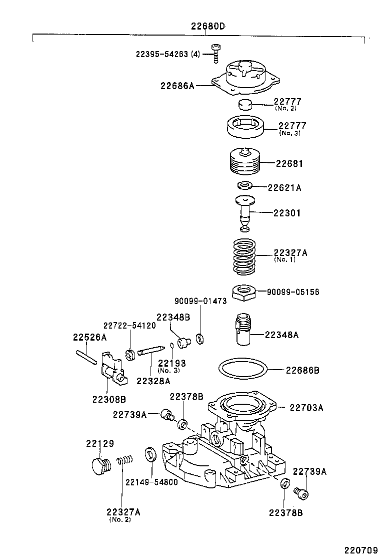  COASTER |  INJECTION PUMP BODY