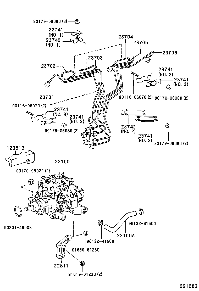  LAND CRUISER 80 |  INJECTION PUMP ASSEMBLY