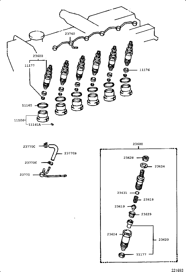  COASTER |  INJECTION NOZZLE