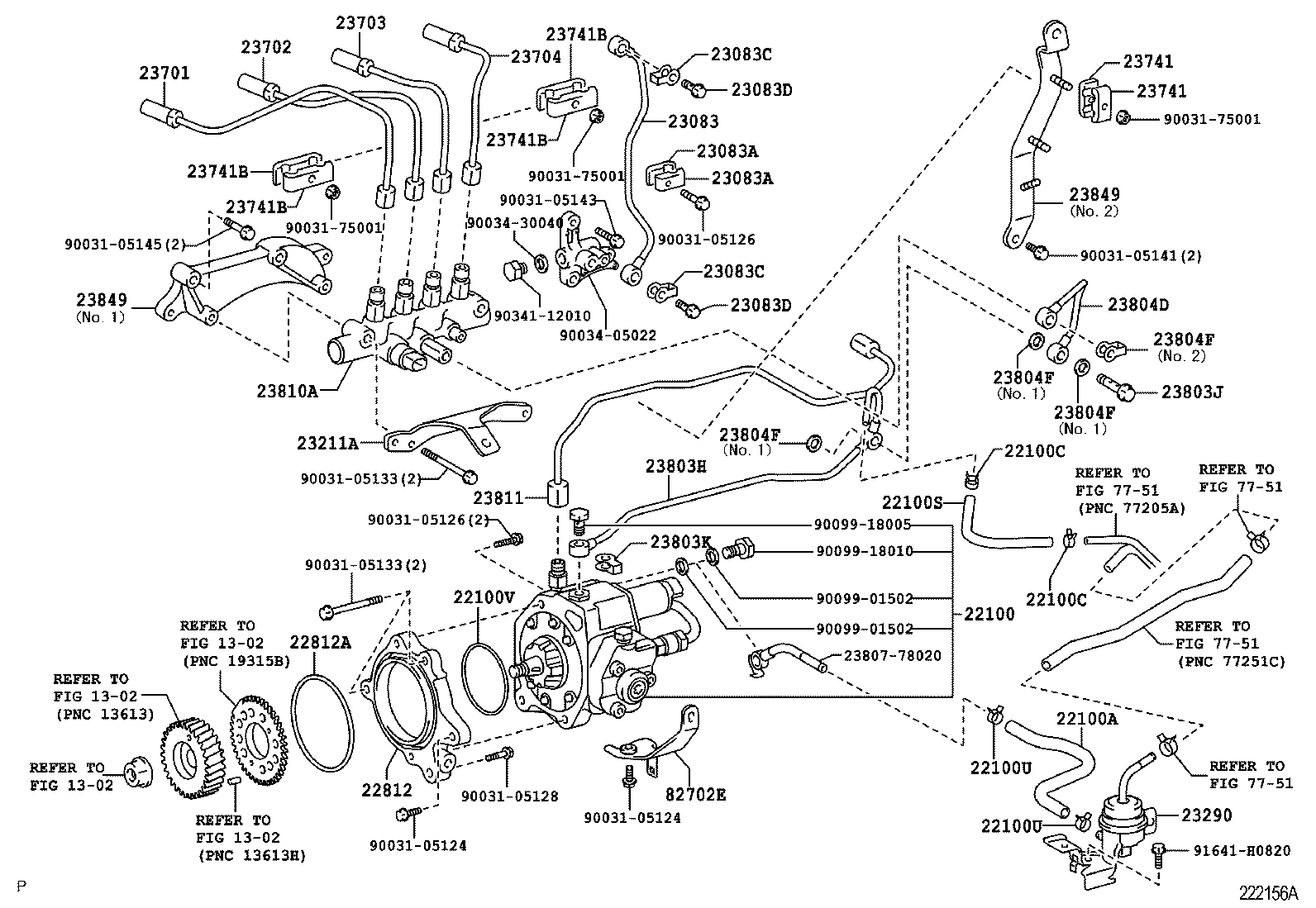  COASTER |  INJECTION PUMP ASSEMBLY