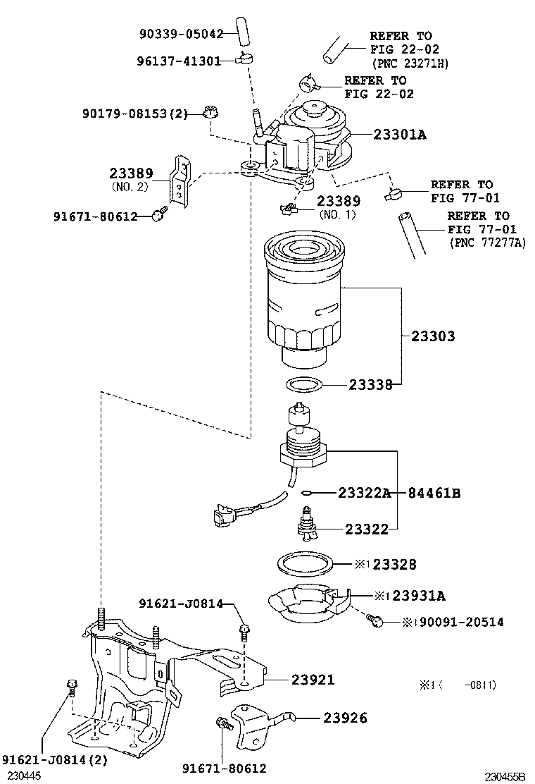 COROLLA ALTIS | FUEL FILTER