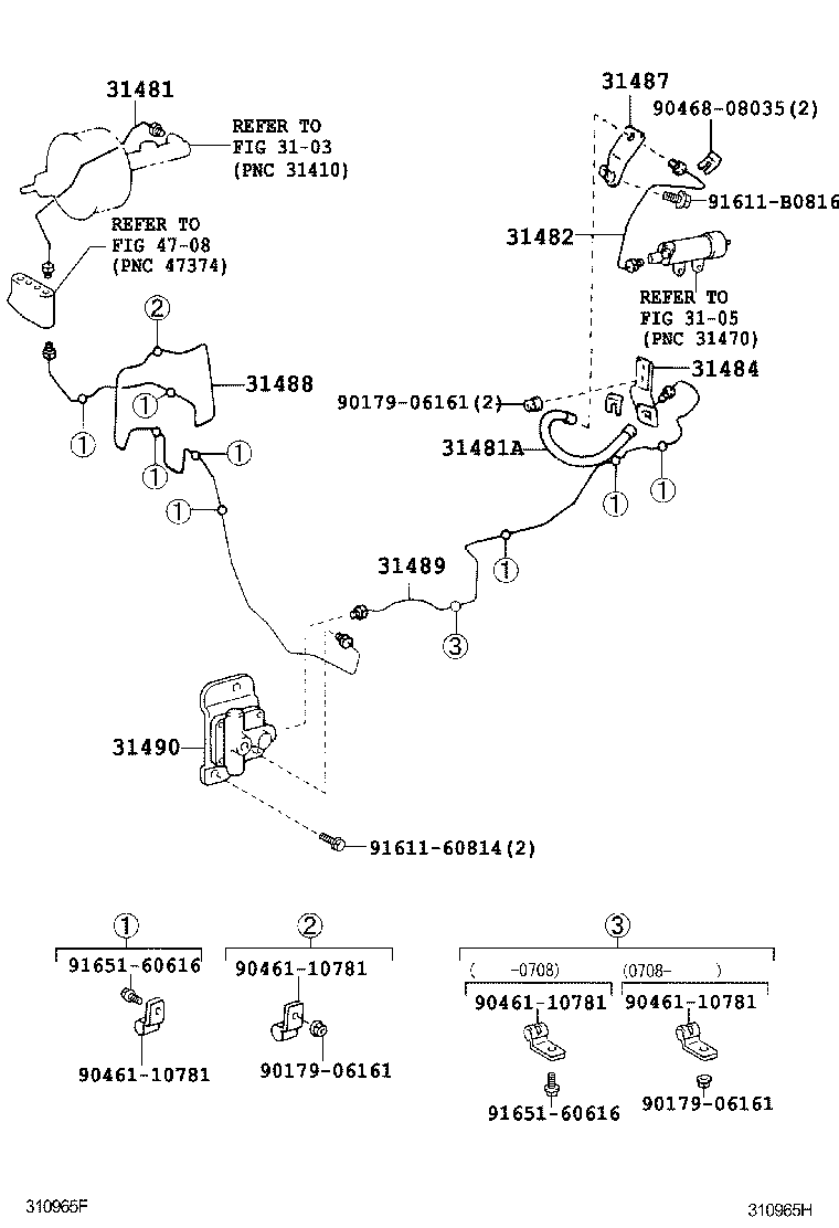  COASTER |  CLUTCH PEDAL FLEXIBLE HOSE