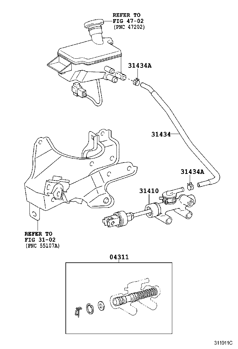 DYNA |  CLUTCH MASTER CYLINDER