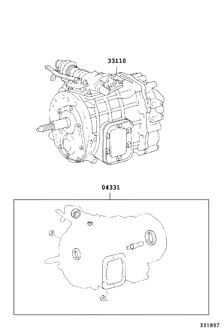  DYNA |  TRANSAXLE OR TRANSMISSION ASSY GASKET KIT MTM
