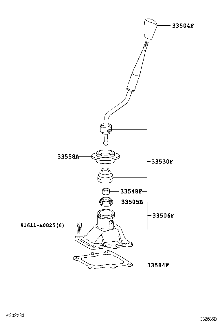  INNOVA KIJANG INNOVA |  SHIFT LEVER RETAINER