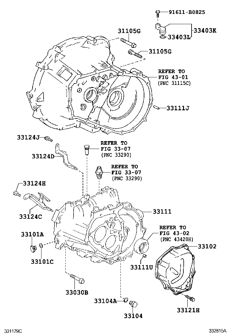  YARIS |  CLUTCH HOUSING TRANSMISSION CASE MTM