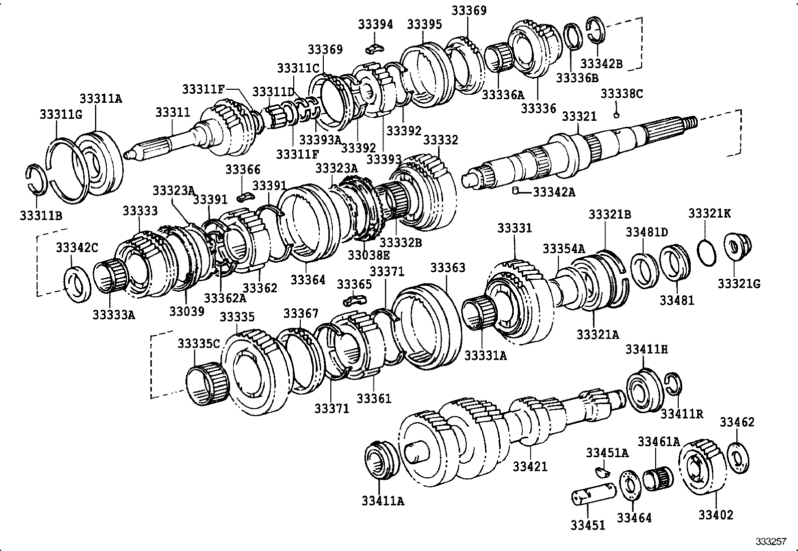  COASTER CHINA |  TRANSMISSION GEAR MTM