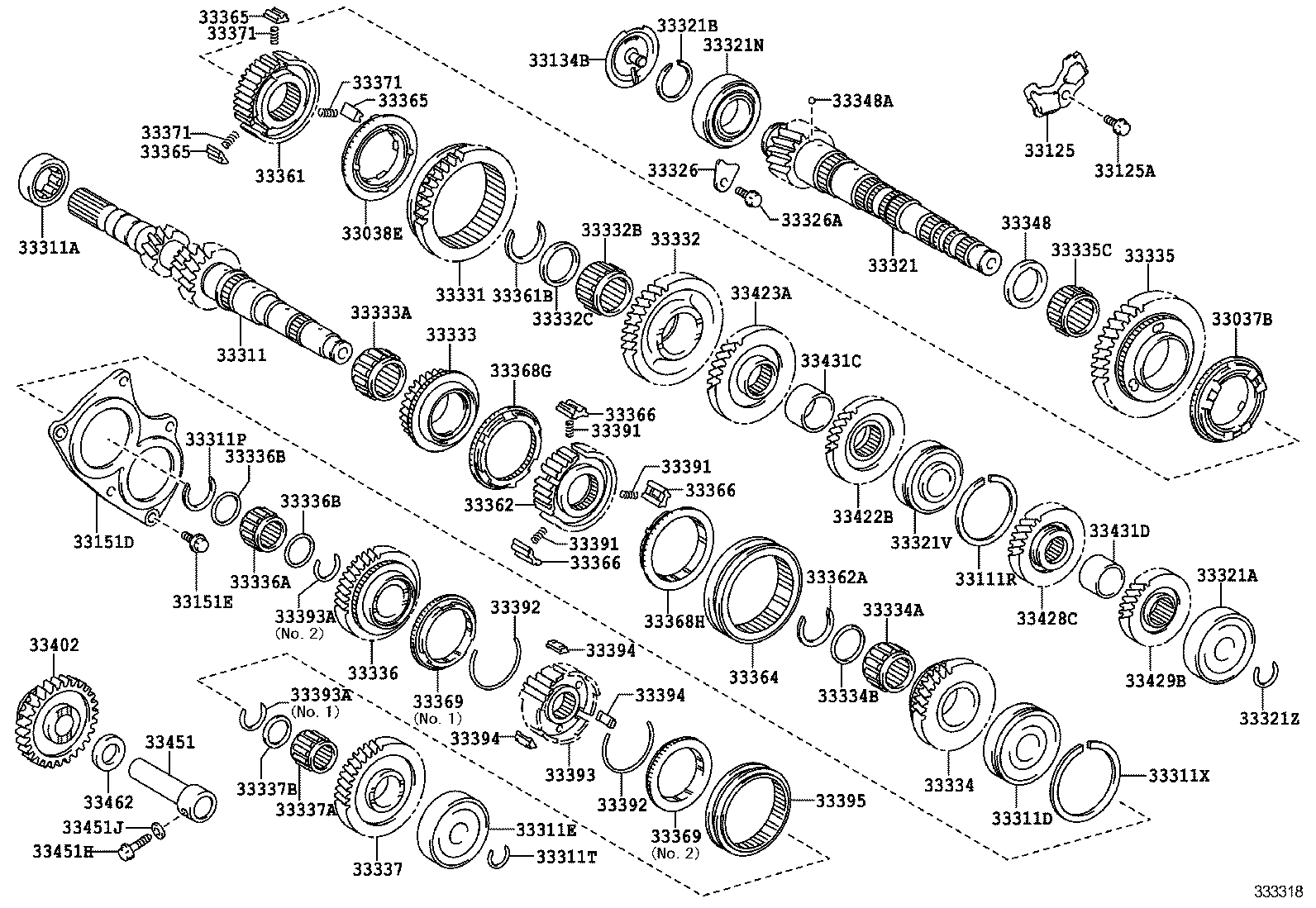  COROLLA SED |  TRANSMISSION GEAR MTM