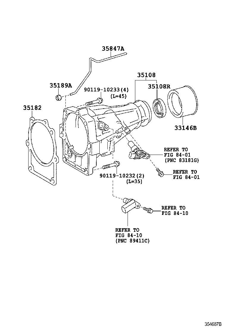  FORTUNER |  EXTENSION HOUSING ATM