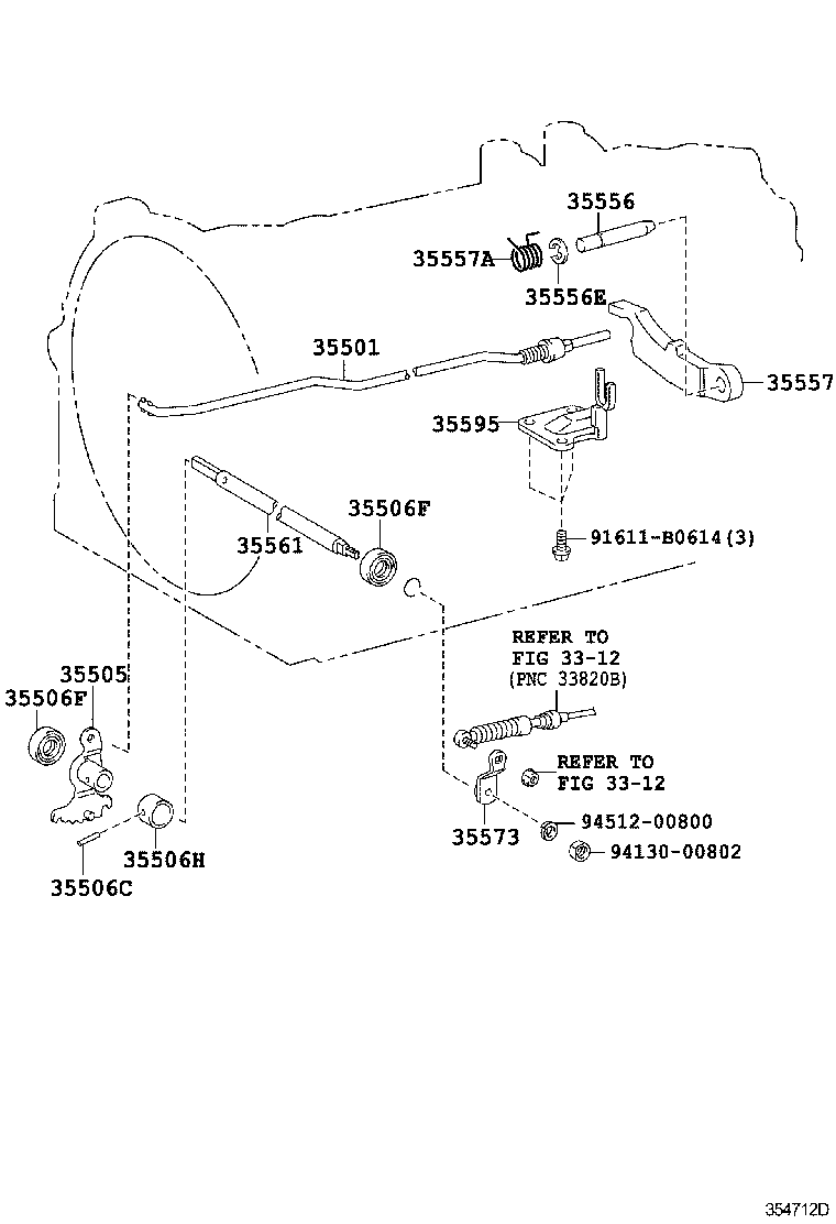 FORTUNER | THROTTLE LINK VALVE LEVER ATM