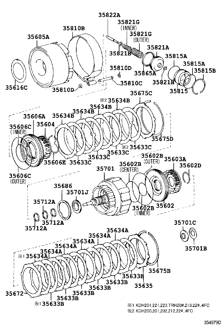  HIACE |  BRAKE BAND MULTIPLE DISC CLUTCH ATM