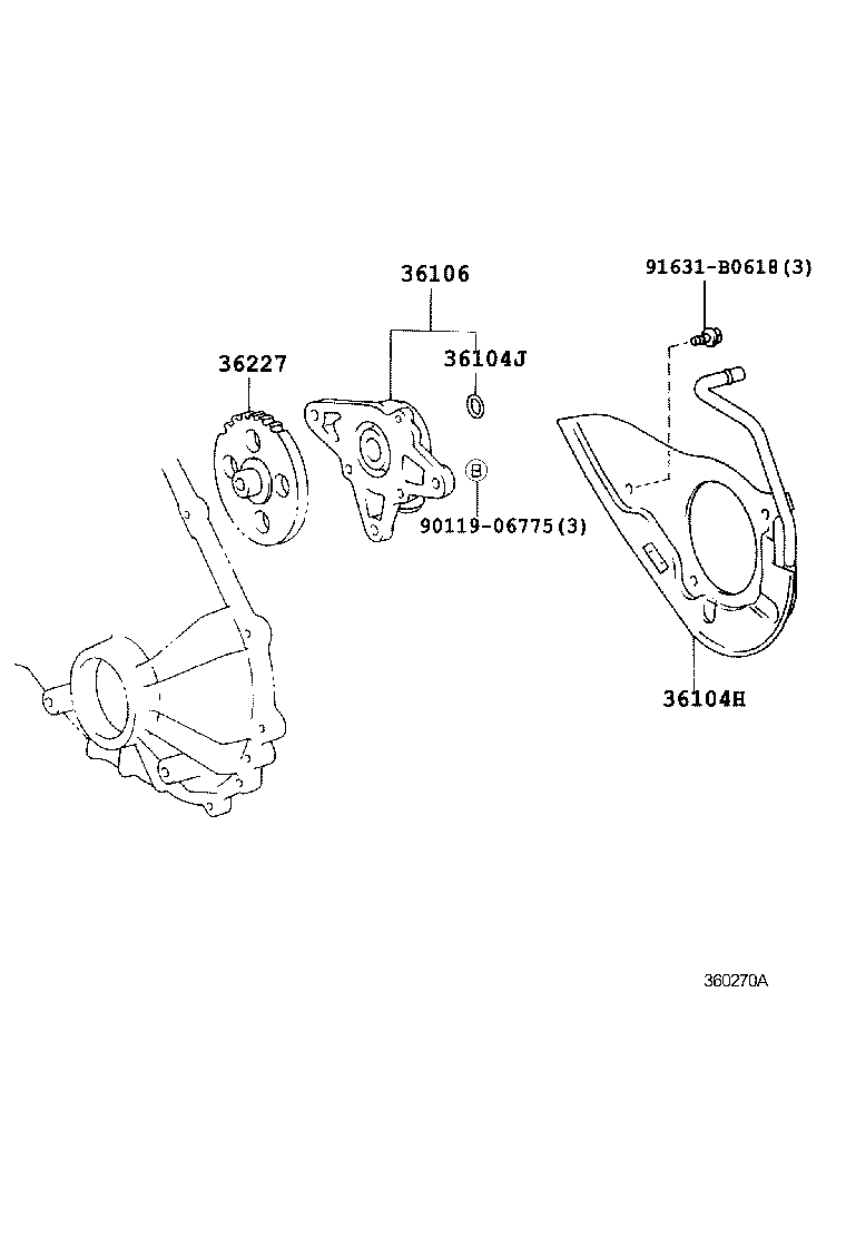  HILUX |  TRANSFER OIL PUMP