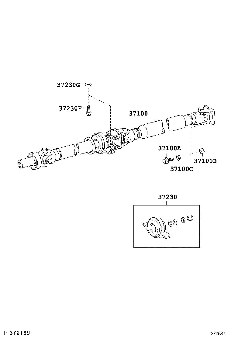  CROWN |  PROPELLER SHAFT UNIVERSAL JOINT