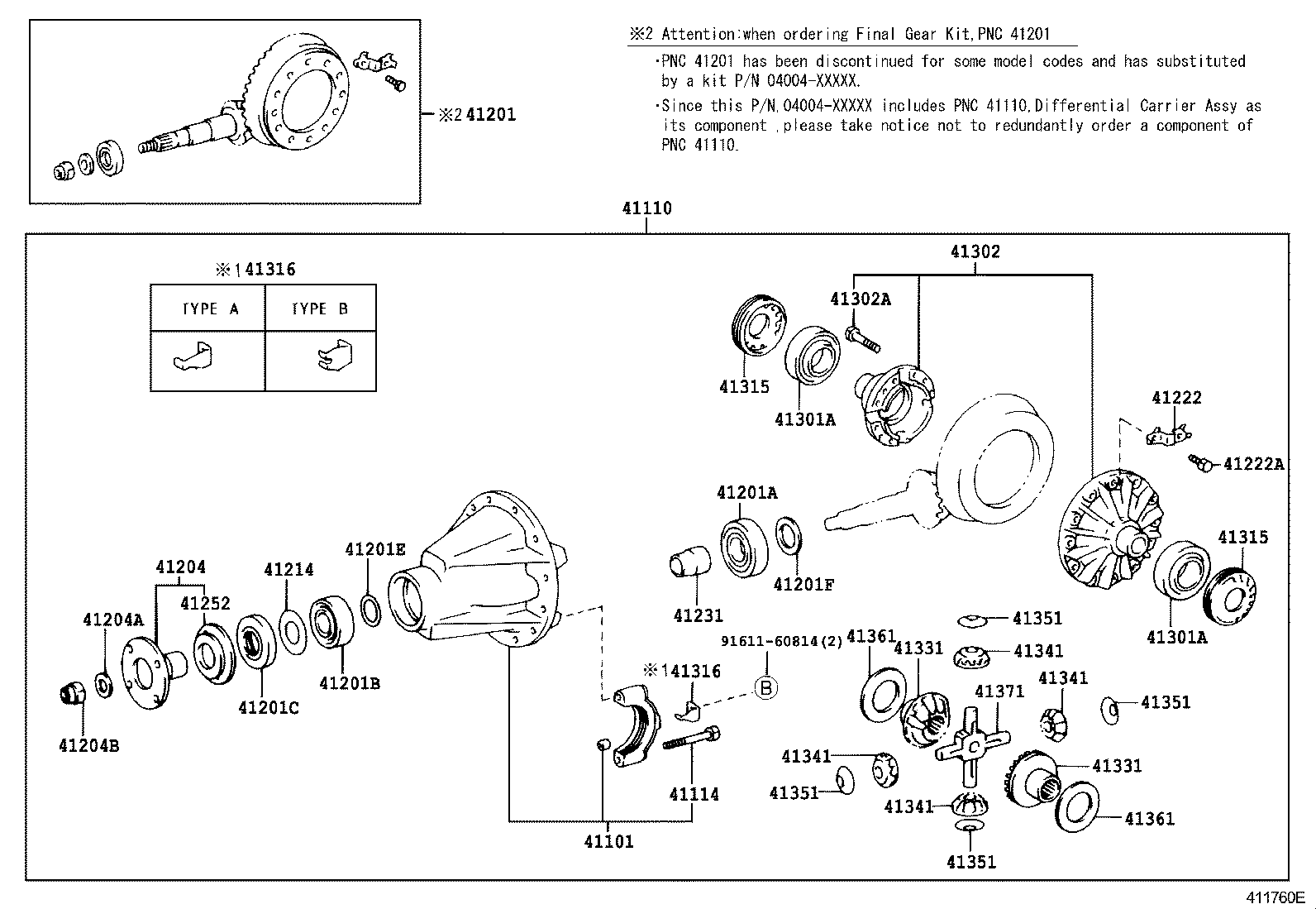  DYNA |  REAR AXLE HOUSING DIFFERENTIAL
