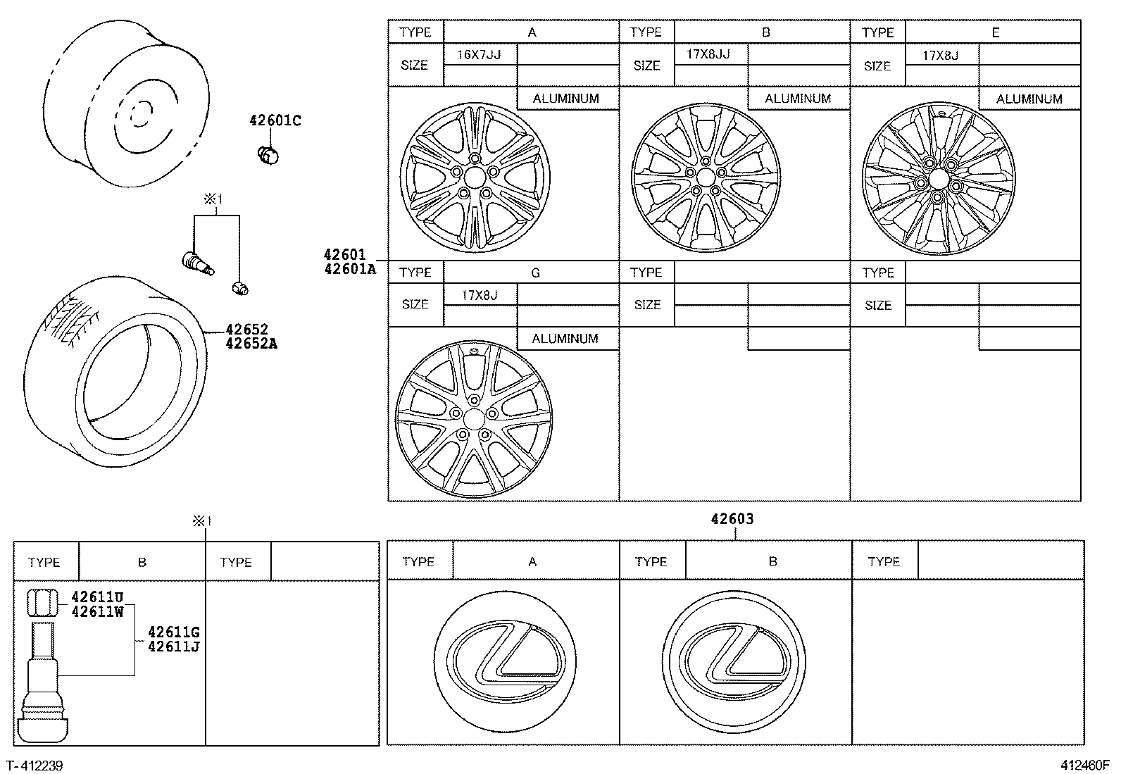  IS250 300 |  DISC WHEEL WHEEL CAP