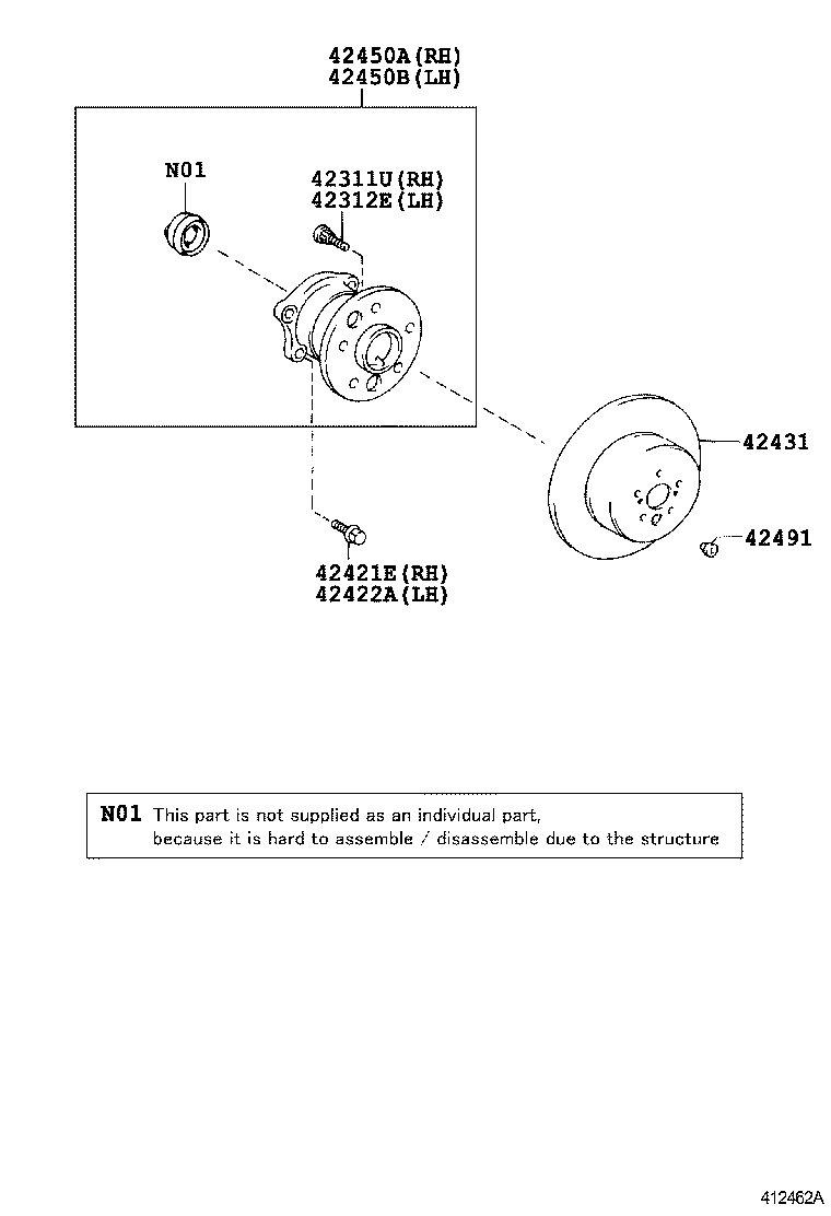  CAMRY HYBRID ASIA |  REAR AXLE SHAFT HUB