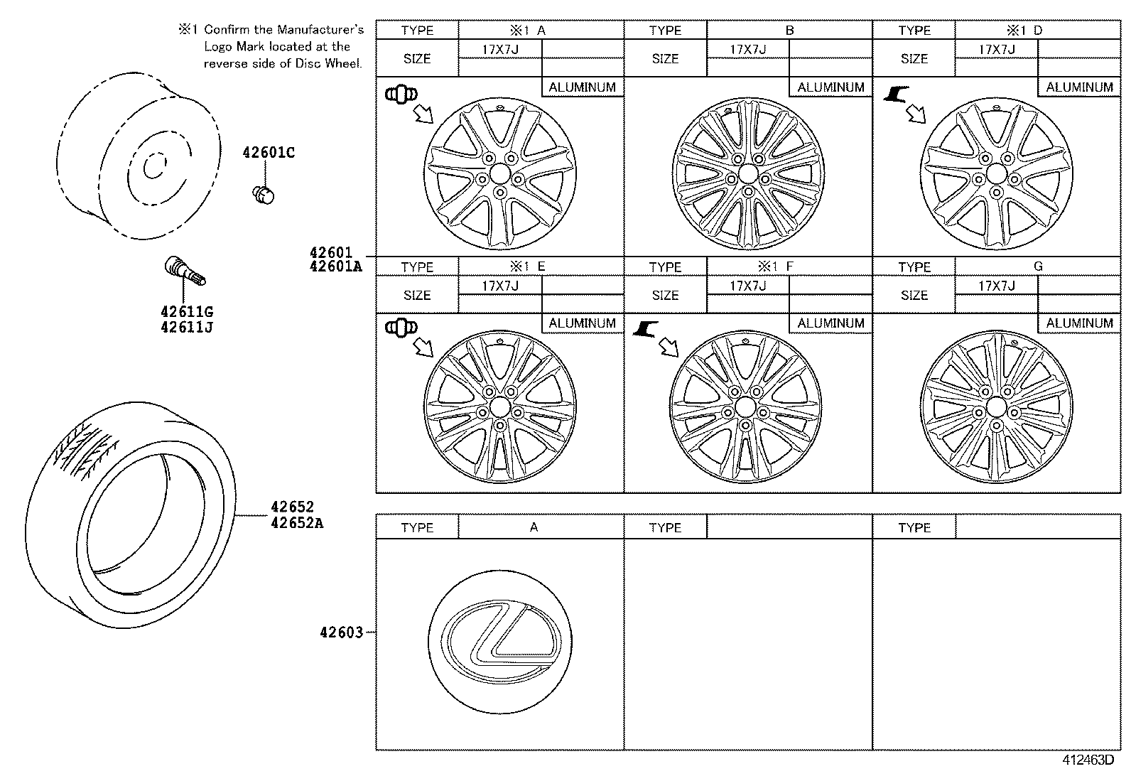  ES240 350 |  DISC WHEEL WHEEL CAP