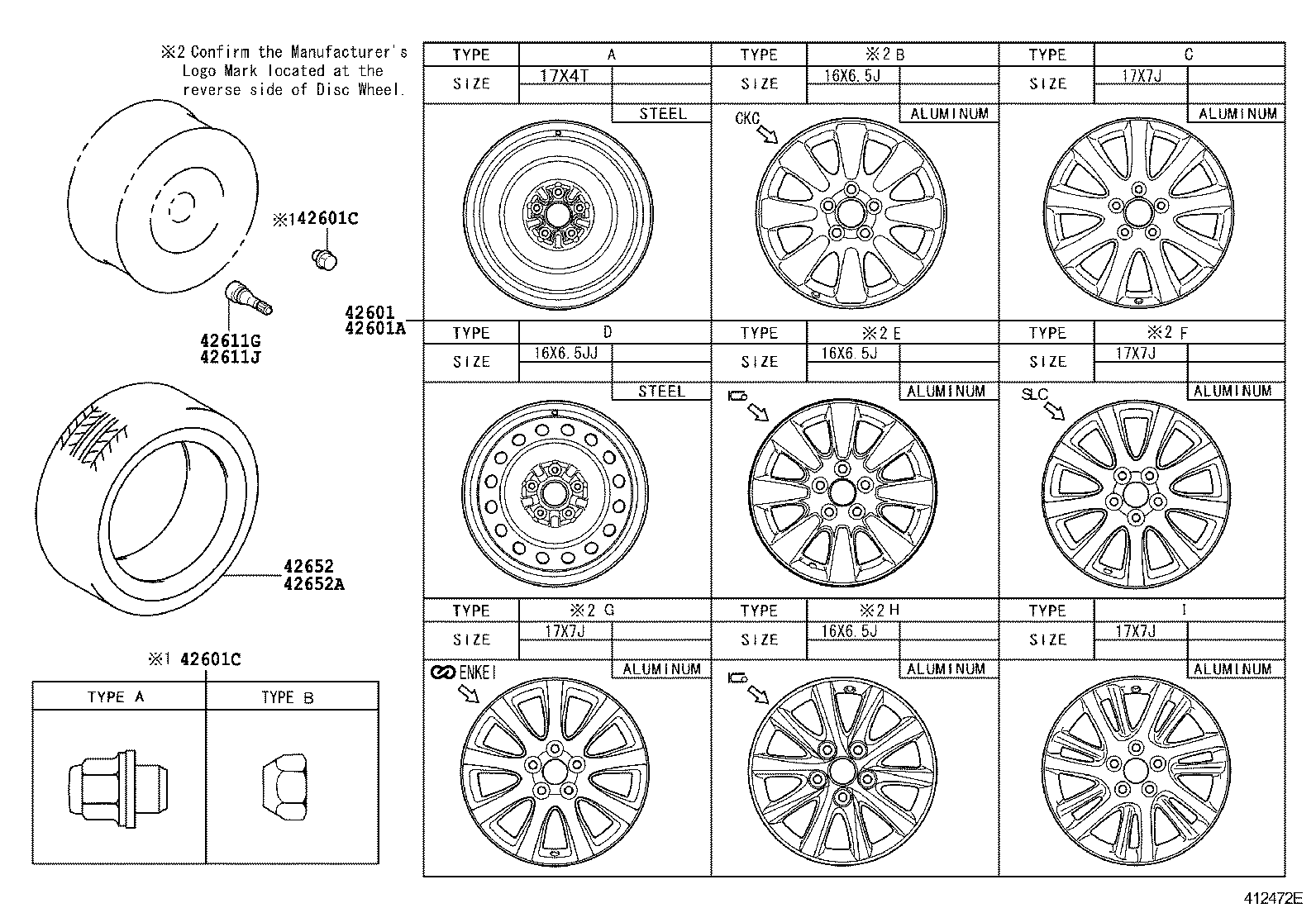  CAMRY HYBRID ASIA |  DISC WHEEL WHEEL CAP