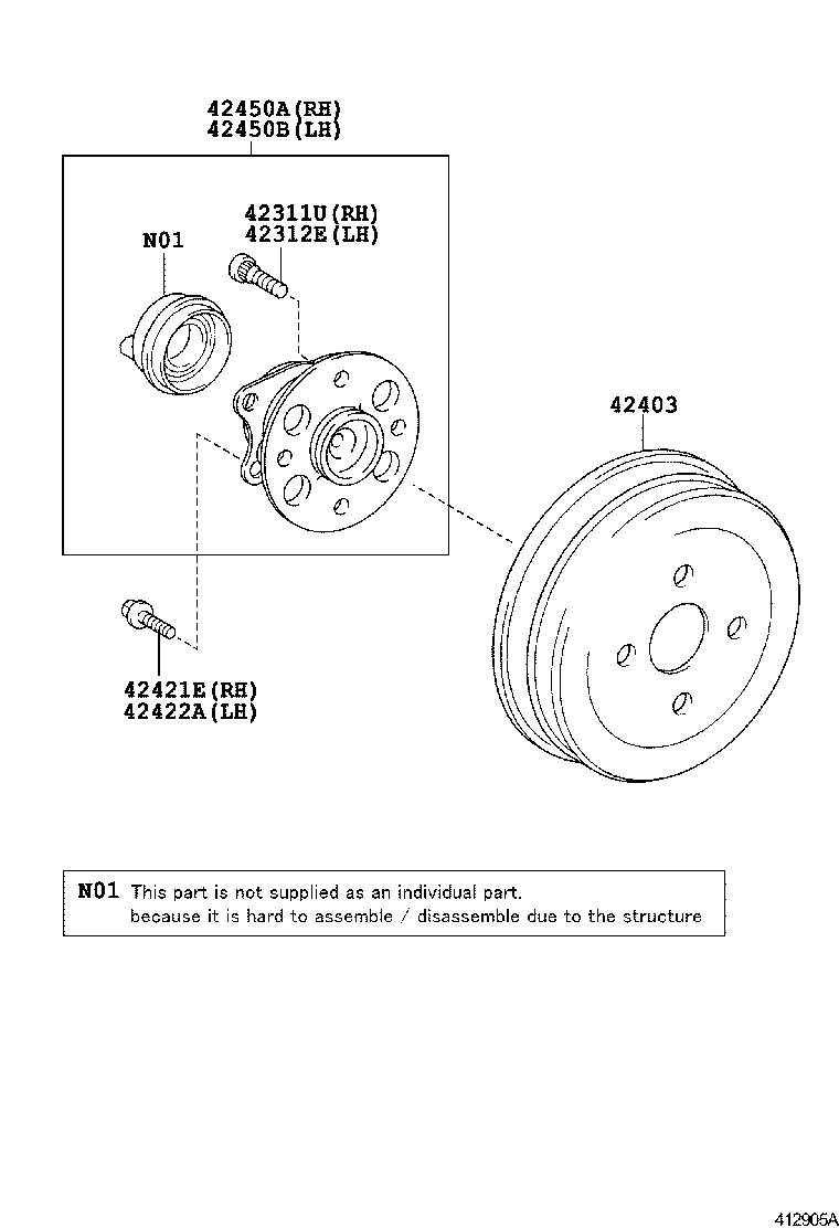  VIOS CHINA |  REAR AXLE SHAFT HUB