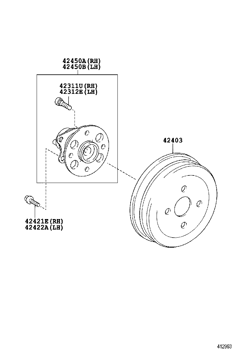  YARIS CHINA |  REAR AXLE SHAFT HUB