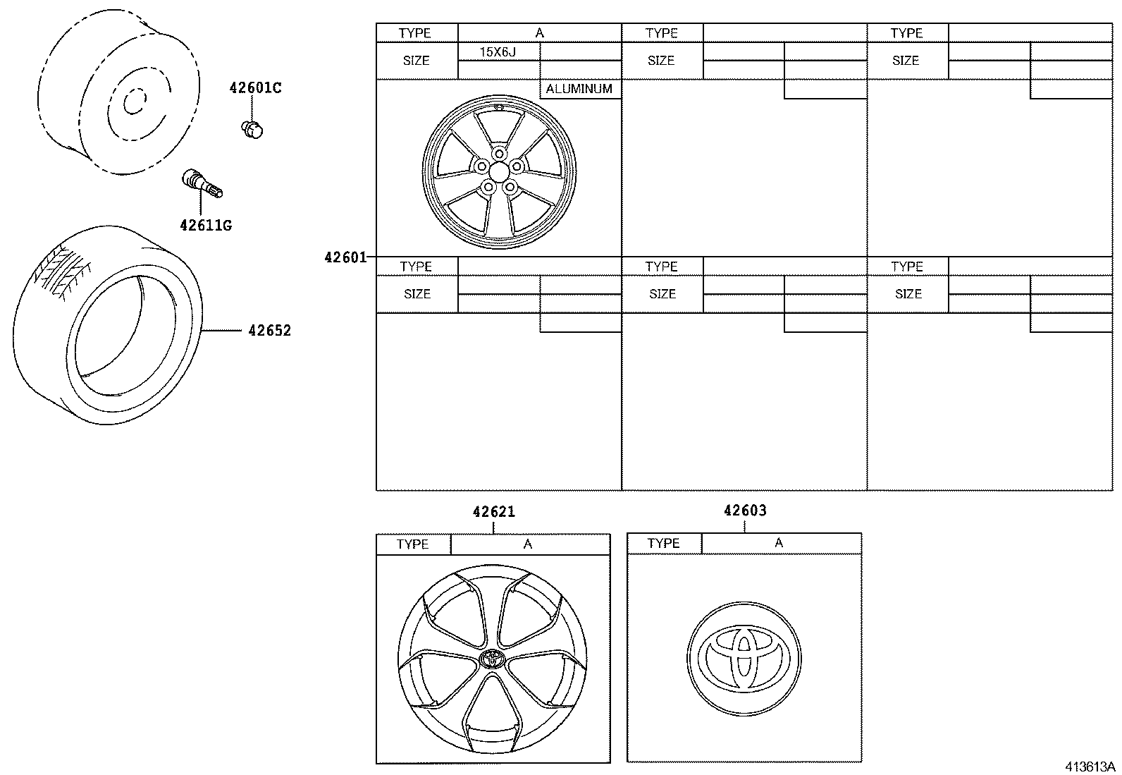  PRIUS PLUG IN HBD |  DISC WHEEL WHEEL CAP