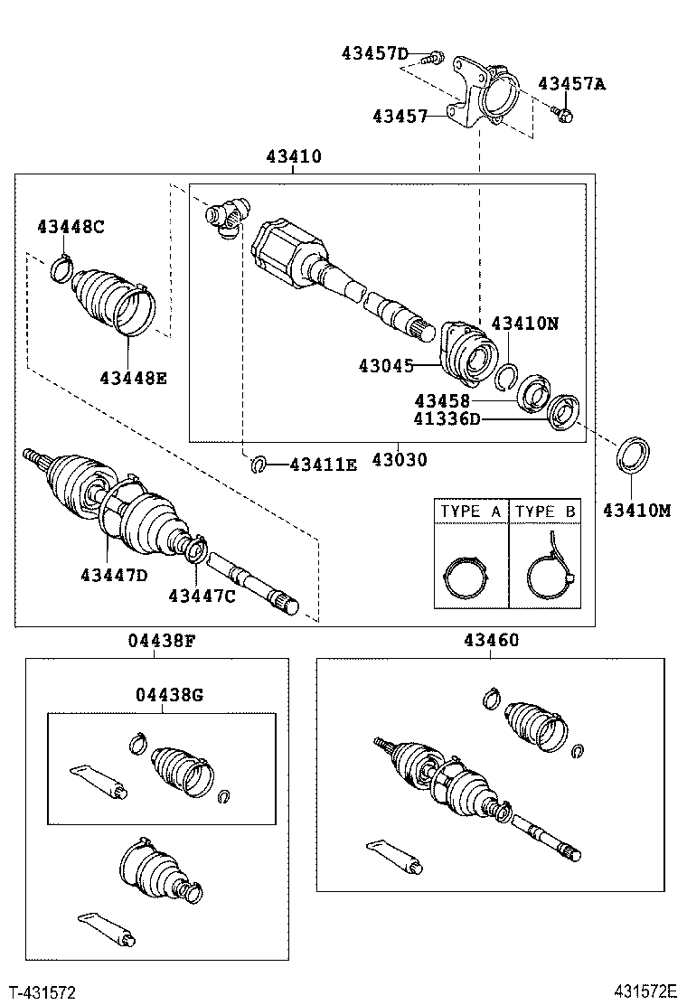  RAV4 |  FRONT DRIVE SHAFT