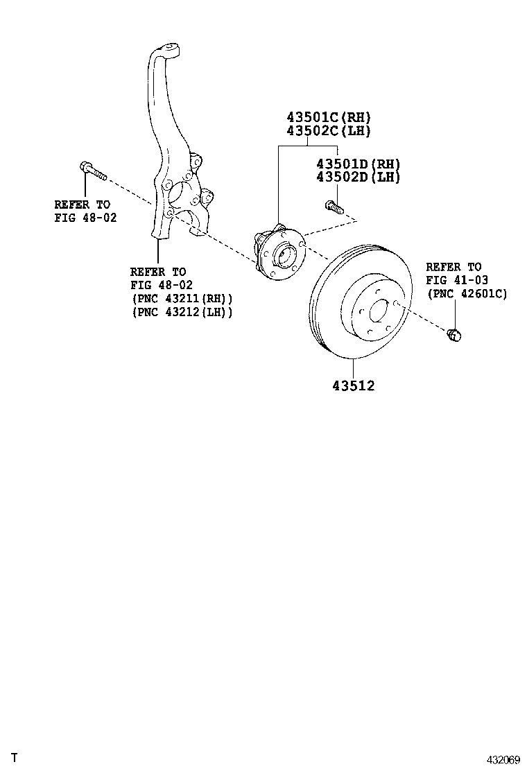  IS250 300 |  FRONT AXLE HUB