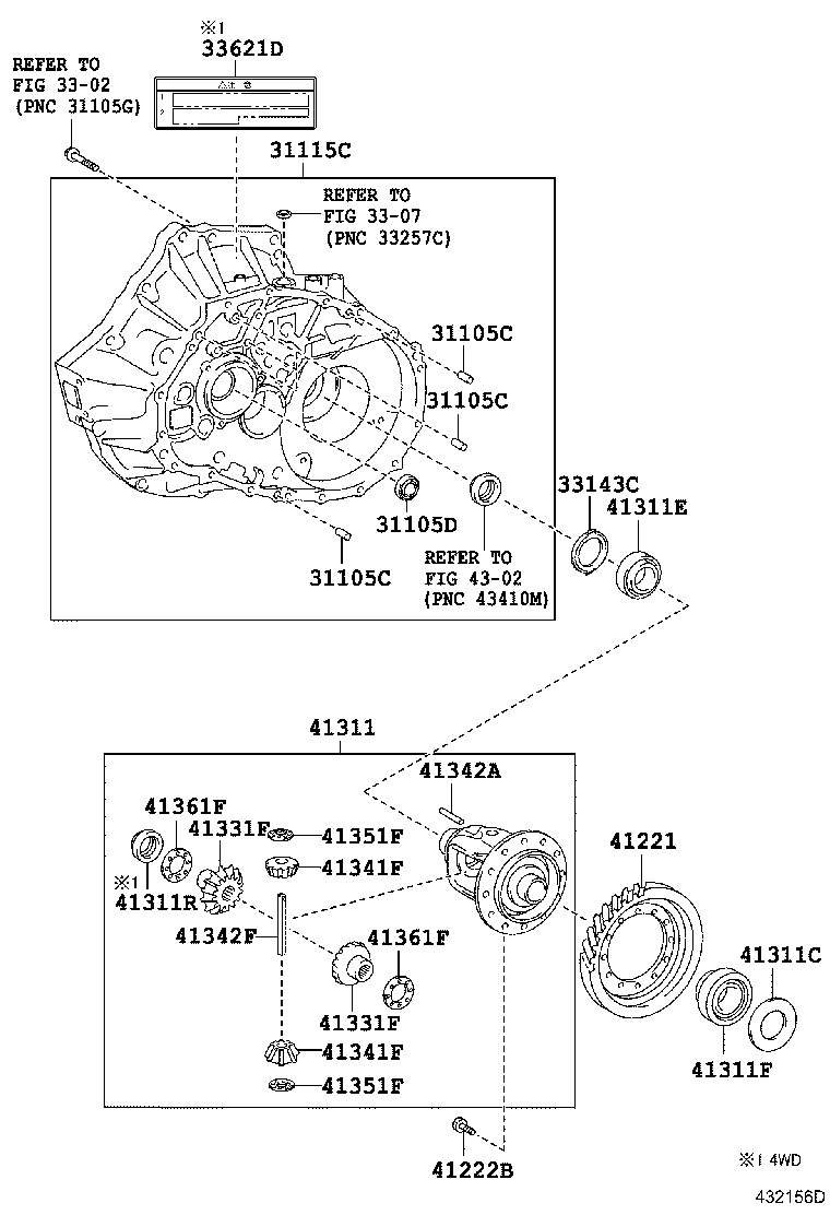  RAV4 |  FRONT AXLE HOUSING DIFFERENTIAL