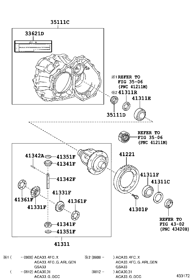  RAV4 |  FRONT AXLE HOUSING DIFFERENTIAL