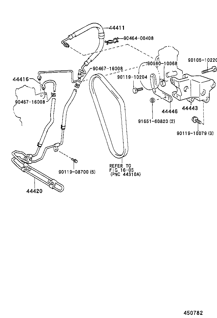  LAND CRUISER 70 |  POWER STEERING TUBE