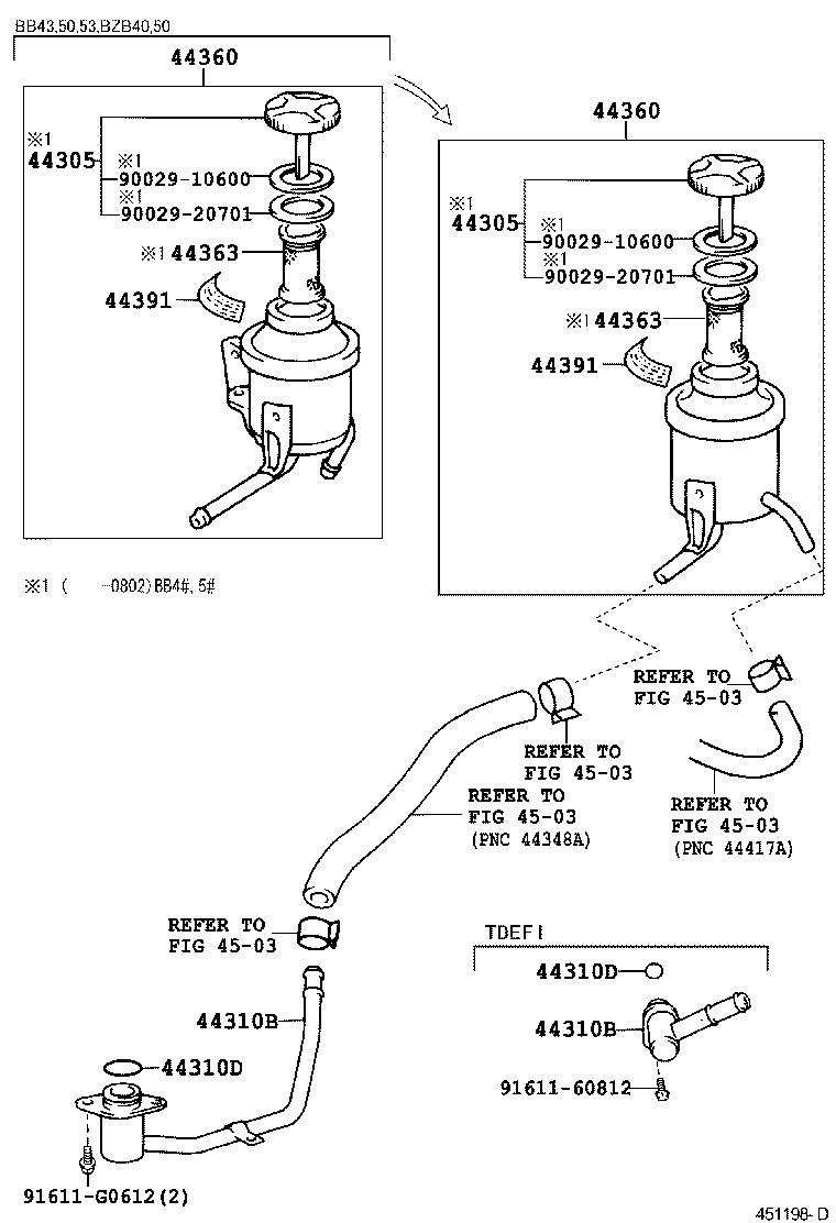  COASTER |  VANE PUMP RESERVOIR POWER STEERING