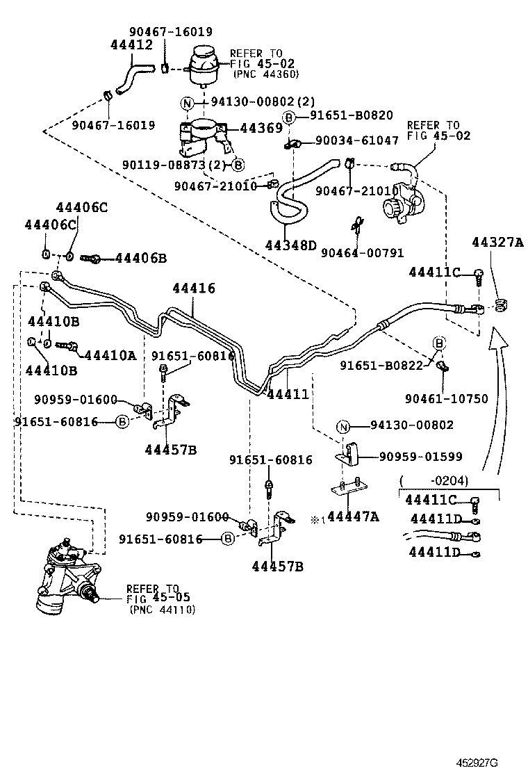  DYNA |  POWER STEERING TUBE