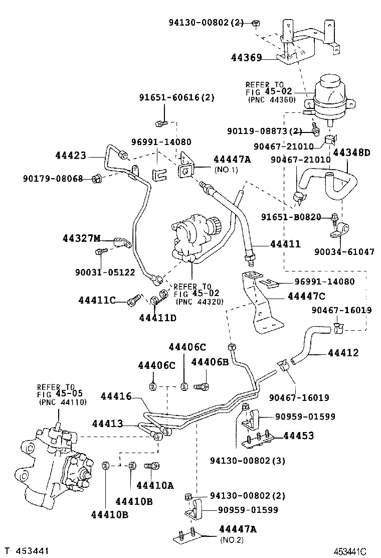  DYNA |  POWER STEERING TUBE