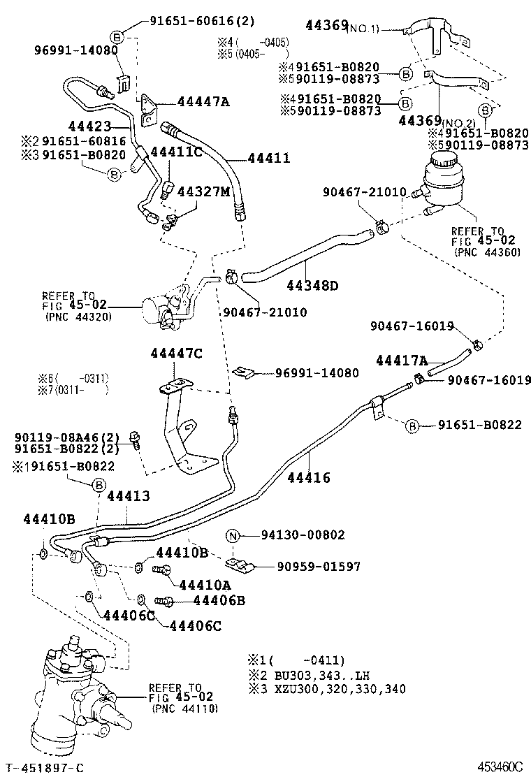  DYNA |  POWER STEERING TUBE