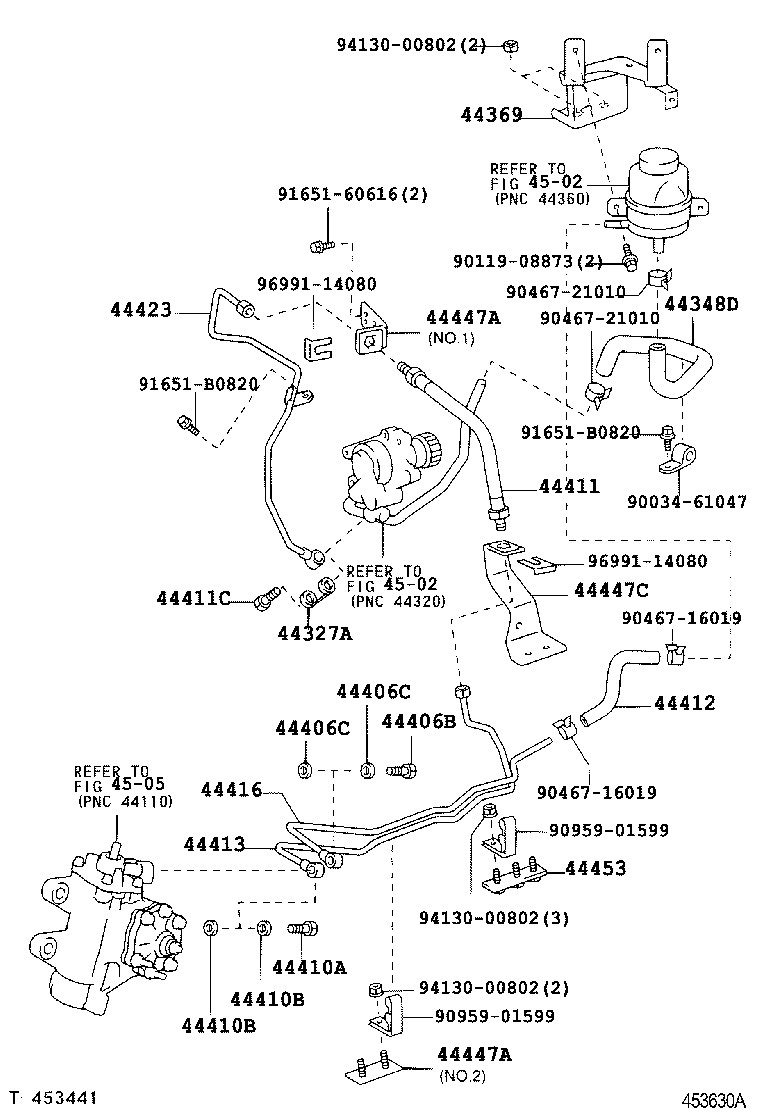  DYNA |  POWER STEERING TUBE