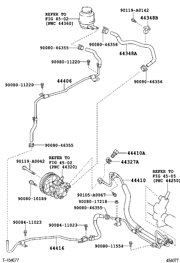  AVALON |  POWER STEERING TUBE