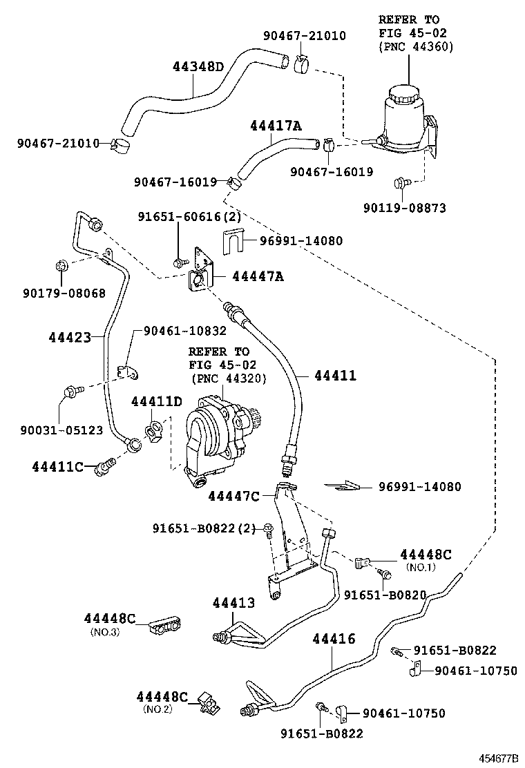  DYNA |  POWER STEERING TUBE