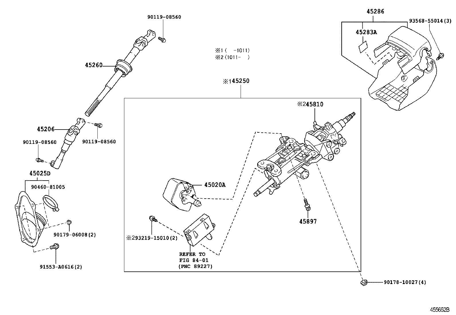  CROWN |  STEERING COLUMN SHAFT