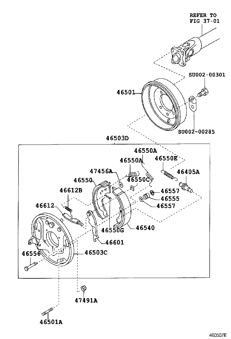  DYNA |  PARKING BRAKE CABLE
