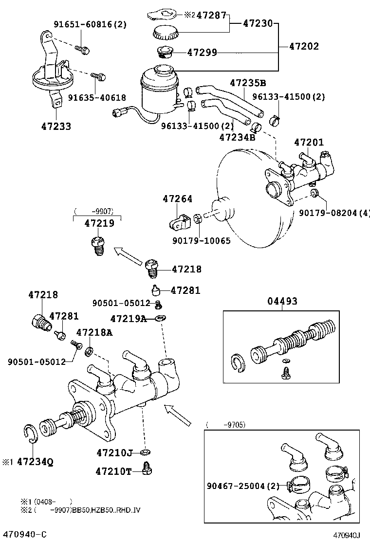  COASTER |  BRAKE MASTER CYLINDER