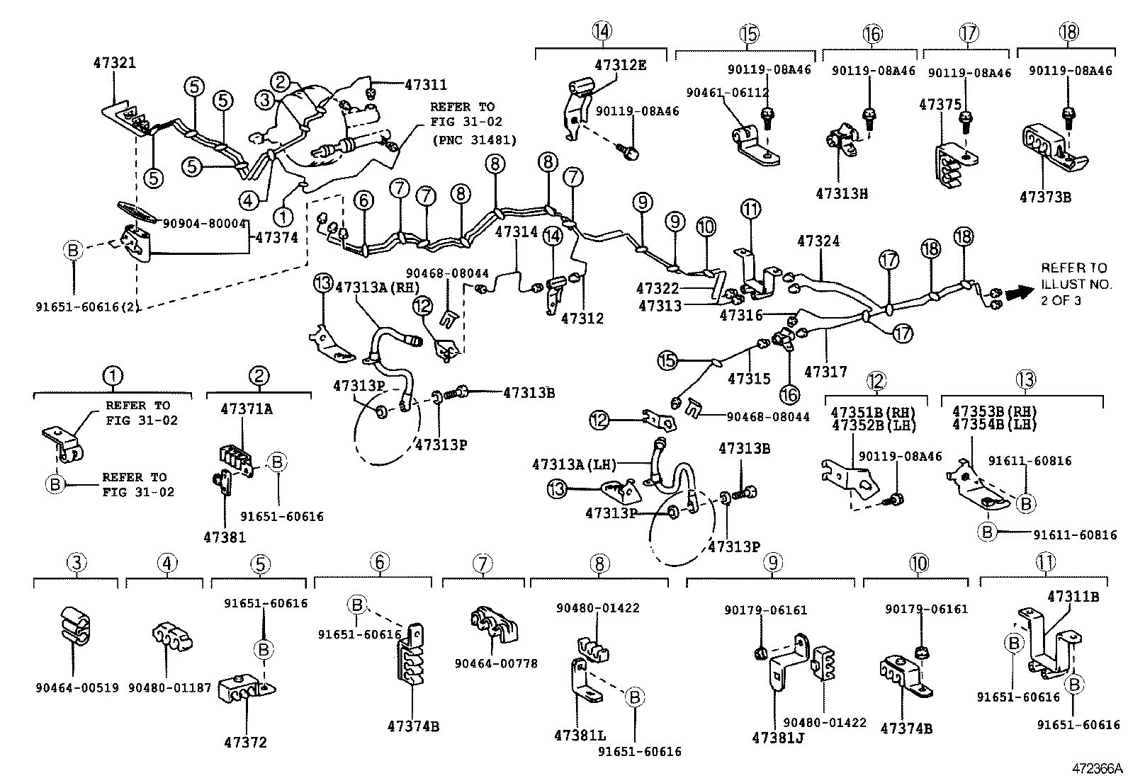  COASTER CHINA |  BRAKE TUBE CLAMP