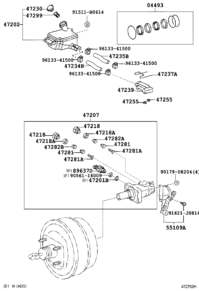 DYNA |  BRAKE MASTER CYLINDER