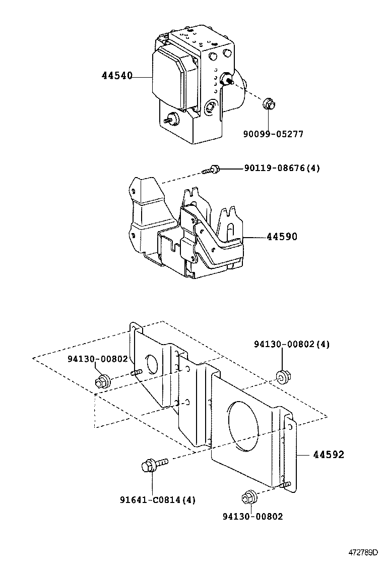  DYNA |  BRAKE TUBE CLAMP