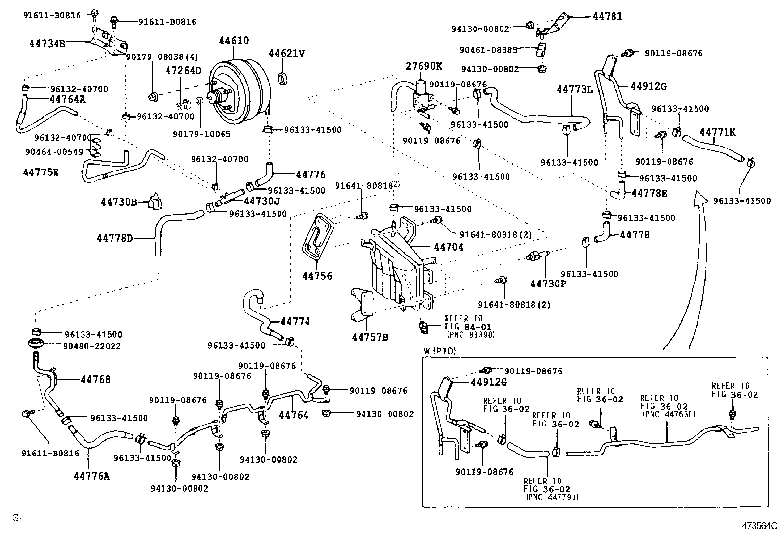  DYNA |  BRAKE BOOSTER VACUUM TUBE