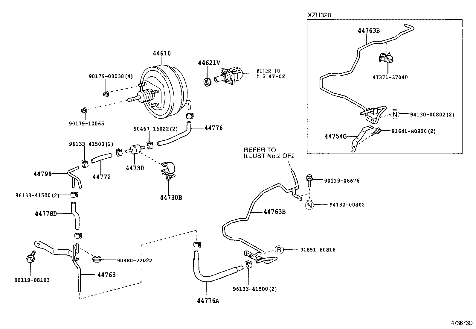  DYNA |  BRAKE BOOSTER VACUUM TUBE