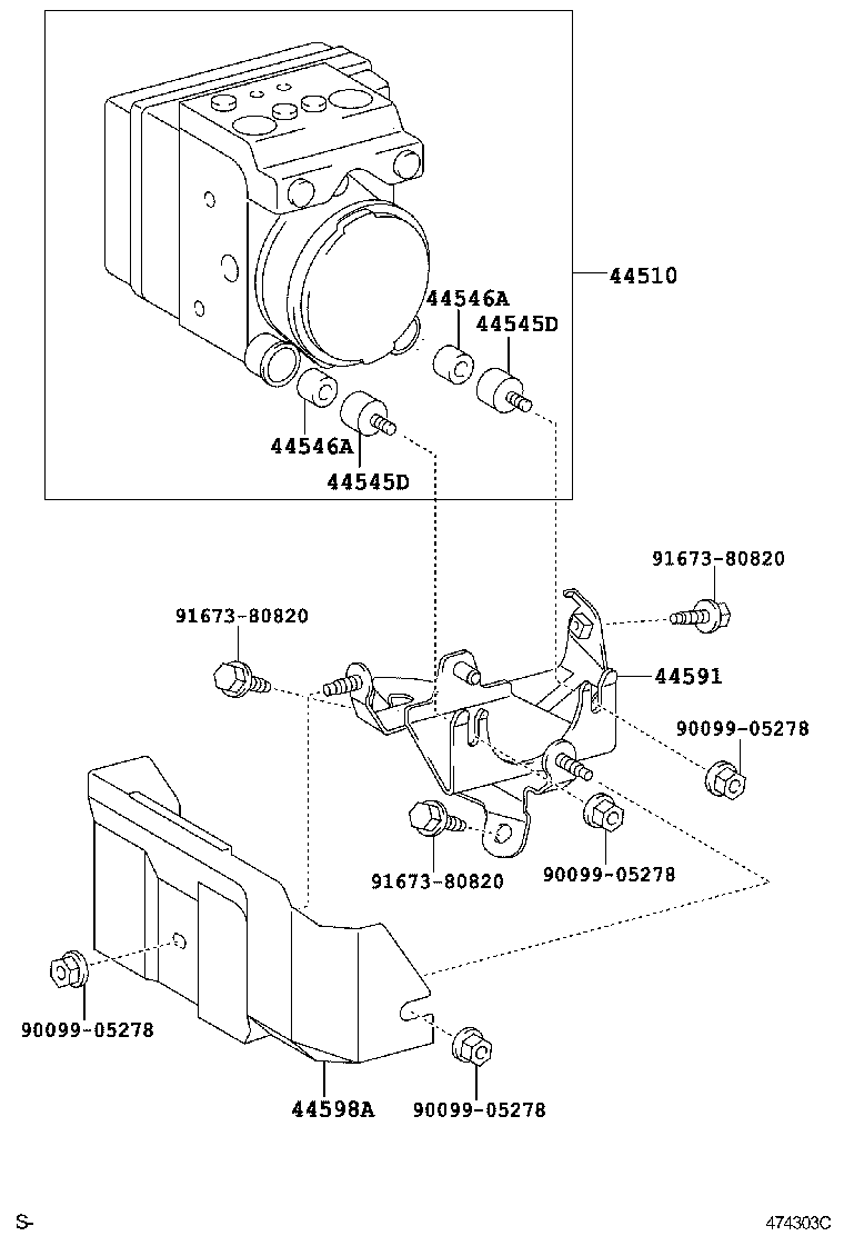  HIACE |  BRAKE TUBE CLAMP